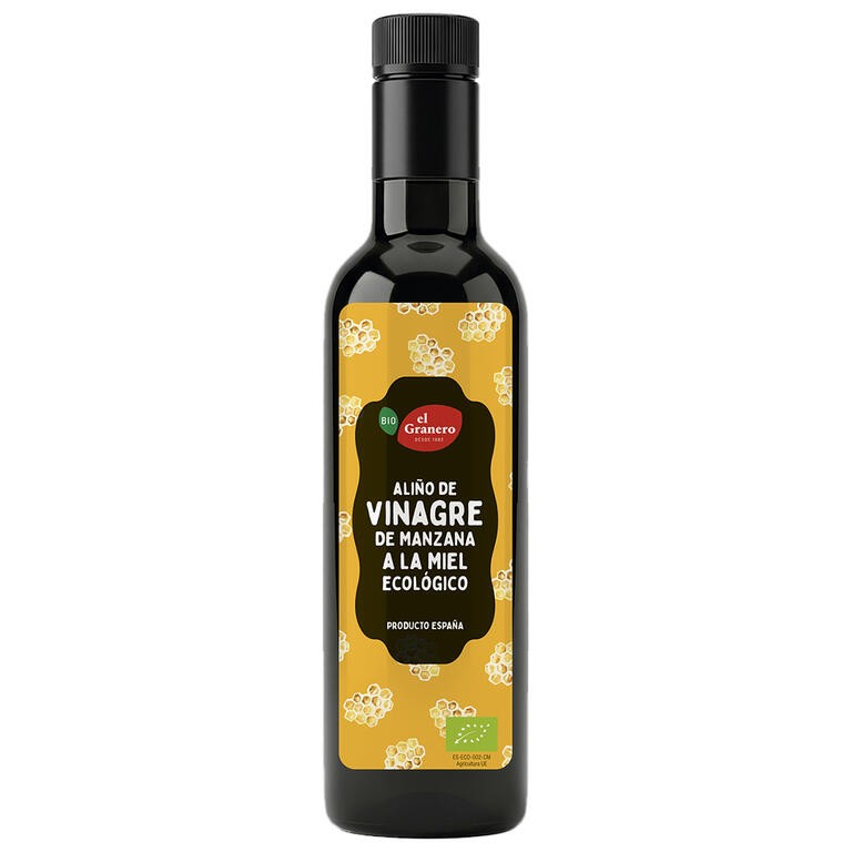 ALIÑO DE VINAGRE DE MANZANA A LA MIEL BIO, 250 mlGRANERO