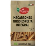 MACARRONES DE TRIGO ESPELTA INTEGRAL BIO, 500 g EK GRANERO
