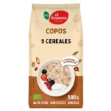 COPOS DE 5 CEREALES BIO, 500 g EL GRANERO