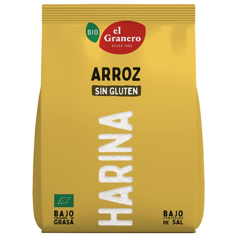 HARINA DE ARROZ BIO 500 GR GRANERO INTEGRAL
