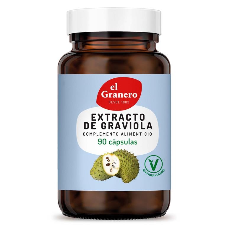 EXTRACTO DE GRAVIOLA 90 CAP 510 MGR EL GRANERO