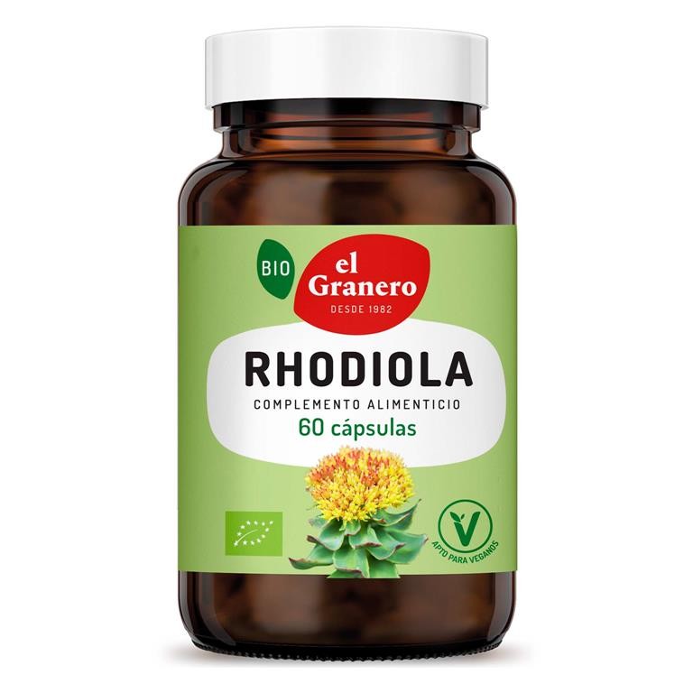 RHODIOLA BIO, 60 CAP. 450 mg EL GRANERO