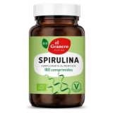 SPIRULINA BIO, 180 COMP. 500 mg EL GRANERO