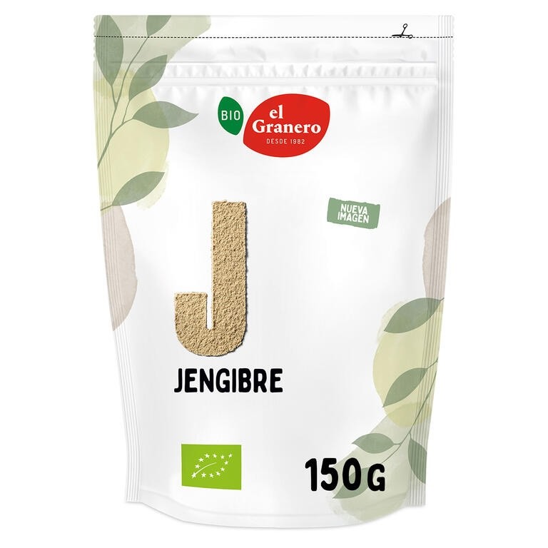 JENGIBRE BIO, 150 GR EL GRANERO
