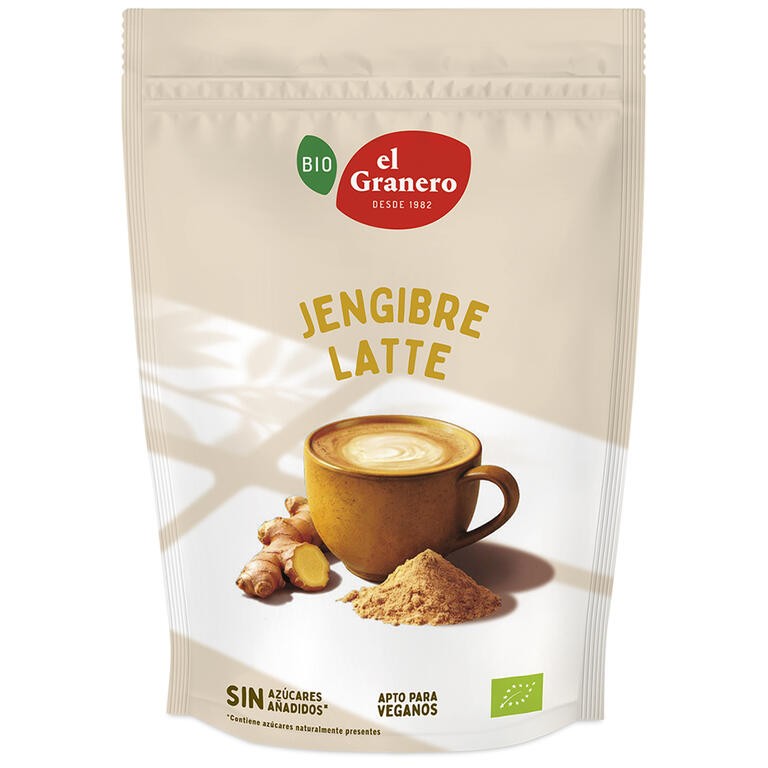JENGIBRE LATTE & GO, 200 g EL GRANERO