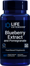 EXTRACTO DE ARANDANOS CON GRANADA 60 CAPS LIFE EXTENSION