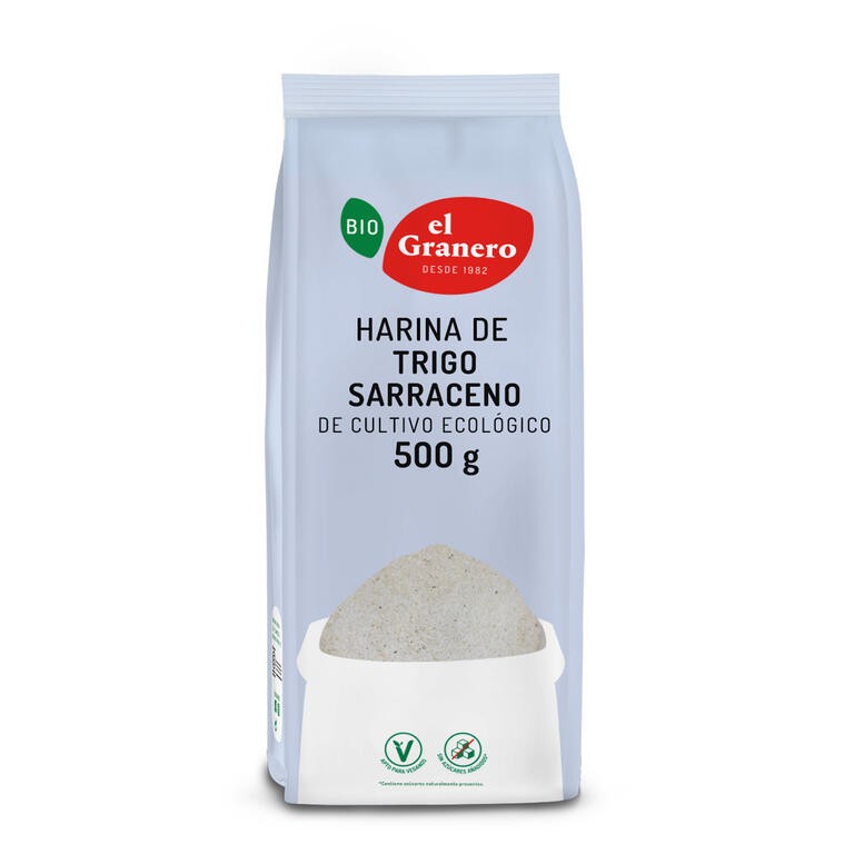 HARINA DE TRIGO SARRACENO BIO 500 GR GRANERO INTEGRAL