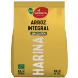HARINA DE ARROZ INTEGRAL SIN GLUTEN BIO 500 GR GRANERO INTEGRAL