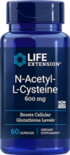 N-ACETIL-L-CISTEINA 600 MG LIFE EXTENSION
