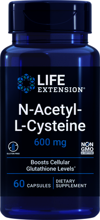 N-ACETIL-L-CISTEINA 600 MG LIFE EXTENSION