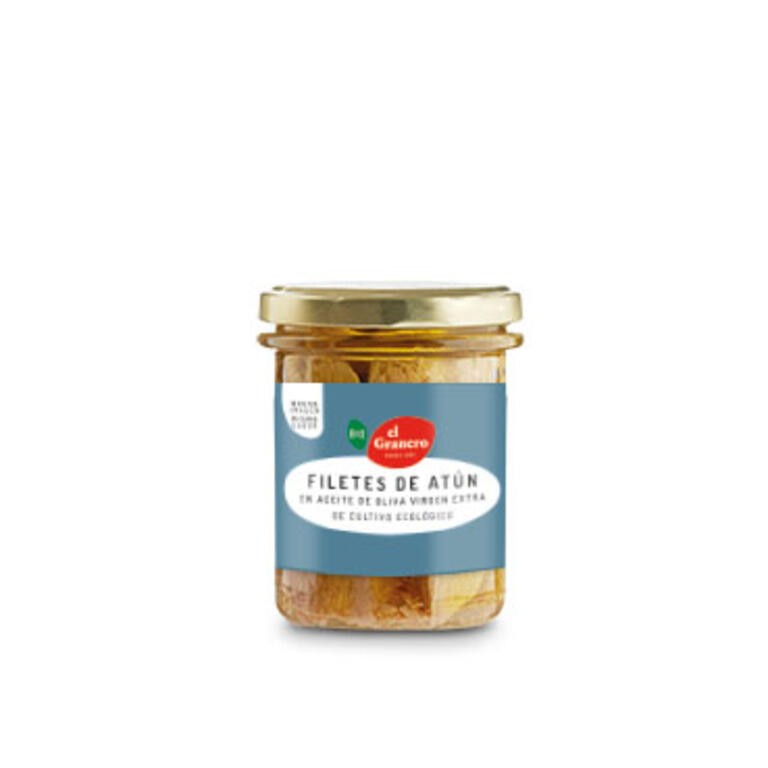 FILETES DE ATUN BIO, 195 GR EL GRANERO