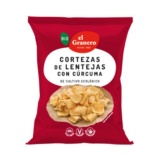 CORTEZAS DE LENTEJAS CON CURCUMA 65 GR EL GRANERO