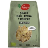 SNACK DE MAIZ, AVENA Y ROMERO BIO, 60 gr GRANERO