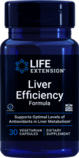 LIVER EFFICIENCY Fórmula de eficiencia hepática 30 CAPS LIFE EXTENSION