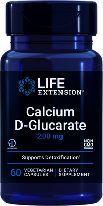 CALCIUM D GLUCARATO 60 CAPS LIFE EXTENSION