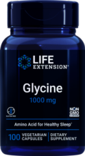 GLYCINE (Glicina), 1000 MGR 100 CAPS LIFE EXTENSION