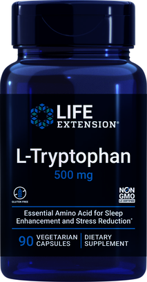L-TRIPTOFANO 500 MGRS 90 CAPS LIFE EXTENSION