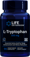 L-TRIPTOFANO 500 MGRS 90 CAPS LIFE EXTENSION