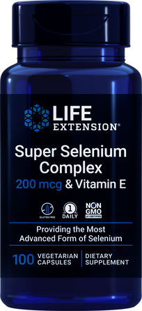COMPLEJO DE SUPERSELENIO Y VIT E 100 CAPS LIFE EXTENSION