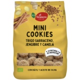 GALLETAS MINI COOKIES JENGIBRE Y CANELA BIO, 130 g EL GRANERO