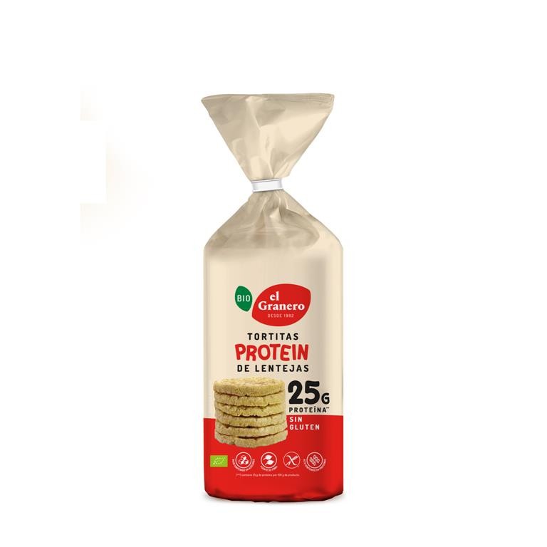 TORTITAS DE PROTEINA BIO, 125 g EL GRANERO INTEGRAL
