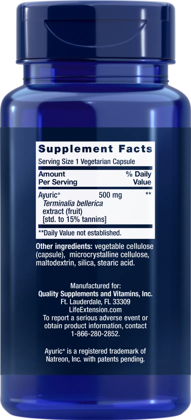 ACID URIC CONTROL 60 CAP LIFE EXTENSION 1