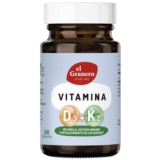 VITAMINA D3 + K2, 60 CAP, 448 mg 60 CAPS EL GRANERO