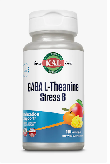 GABA L-TEANINA STRESS B- 100 COMP KAL