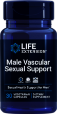 MALE VASCULAR SEXUAL SUPPORT 30 CAPS LIFE EXTENSION