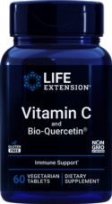 VITAMINA C CON QUERCETINA, 1000 MG 60 CAPS LIFE EXTENSION