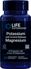 POTASIO CON MAGNESIO DE LIBERACION PROLONGADA 60 CAPS LIFE EXTENSION
