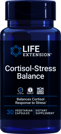 CORTISOL STRESS BALANCE 30 CAPS LIFE EXTENSION