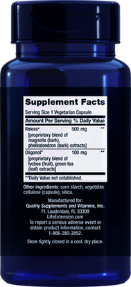 CORTISOL STRESS BALANCE 30 CAPS LIFE EXTENSION 1