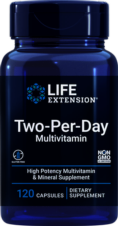 TWO-PER-DAY CÁPSULAS, 120 CÁPSULAS LIFE EXTENSION