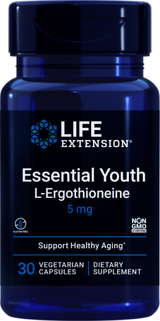 ESSENTIAL YOUTH L-ERGOTIONEINA 30 CAPS LIFE EXTENSION