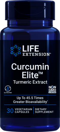 EXTRACTO DE CURCUMA CURCUMIN ELITE ™ 30 CÁPSULAS LIFE EXTENSION