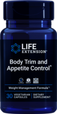 BODY TRIM and APPETITE CONTROL 30 CAPS LIFE EXTENSION
