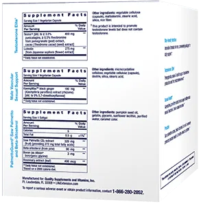 PACKS de VITALIDAD para HOMBRES 30 PACKS LIFE EXTENSION 1