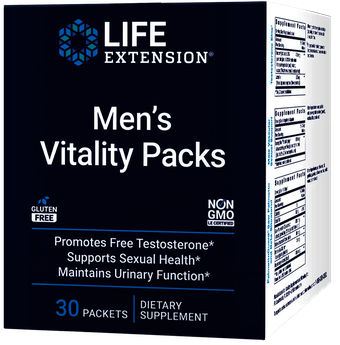PACKS de VITALIDAD para HOMBRES 30 PACKS LIFE EXTENSION