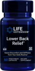 LOWER BACK RELIEF (alivio espalda baja), 60 CAPS LIFE EXTENSION