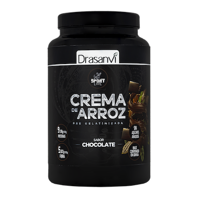 CREMA DE ARROZ SABOR CHOCOLATE 1 KGR SPORT LIVE DRASANVI