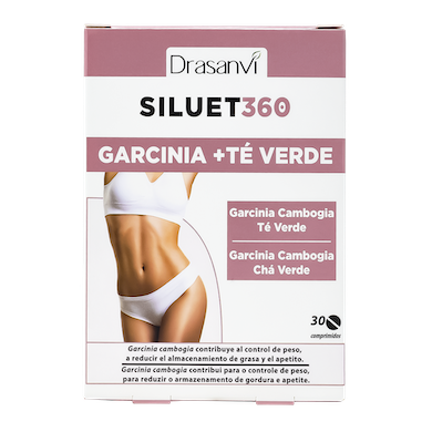 SILUET 360º GARCINIA+ TE VERDE 30 COMP DRASANVI