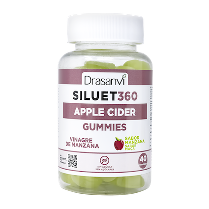SILUET 360º VINAGRE DE MANZANA 40 GOMINOLAS DRASANVI