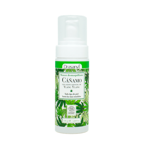 MOUSSE DESMAQUILLANTE CAÑAMO Ecocert BIO 150 ml DRASANVI