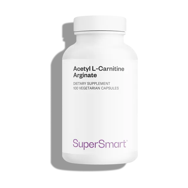 ACETIL L CARNITINA ARGINATO 1000 MGR 100 CAPS SUPERSMART 