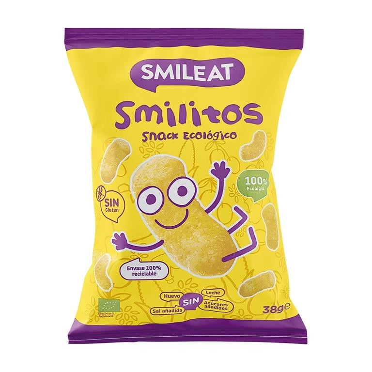 GUSANITOS DE MAIZ BIO, 38 g SMILEAT