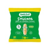 SMILITOS CON MANZANA Y PLATANOS BIO, 25 g SMILEAT