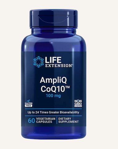 AmpliQ CoQ10™ 100 mg 60 CAPS LIFE EXTENSION