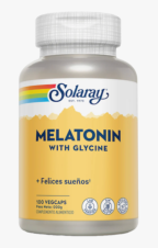 MELATONINA CON GLICINA - 100 VEGCAPS SOLARAY