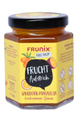 CREMA DE UNTAR DE MARACUYA Y ESPINO AMARILLO BAJA FRUCTOSA 210 GR FRUNIX